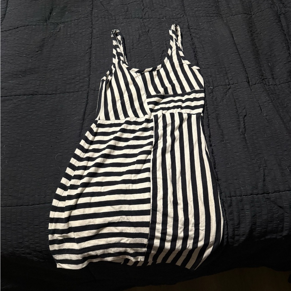Sparkle & Fade Monochrome Striped Top from Y2K era at Urban Outfitters